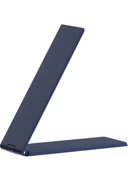 Yeni Ultra Ince Cep Telefonu Tutucu Evrensel Metal Masaüstü Cep Telefonu Kompakt Stand Katlanabilir Braket Kickstand iPhone Xiaomi Renk: Mavi (Yurt Dışından)