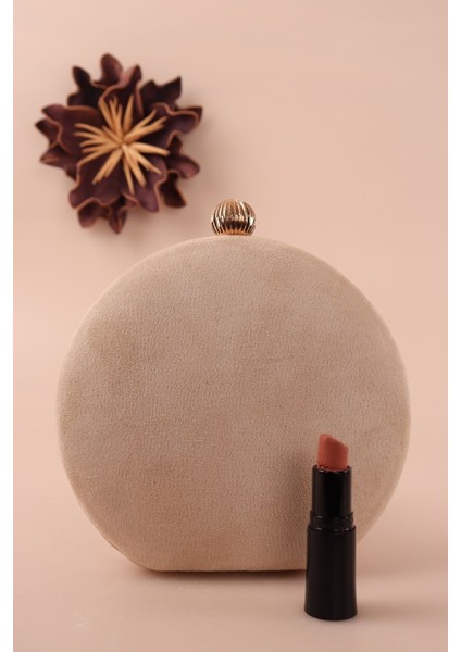 183 Süet Oval Sarma Abiye Çanta fiyatları