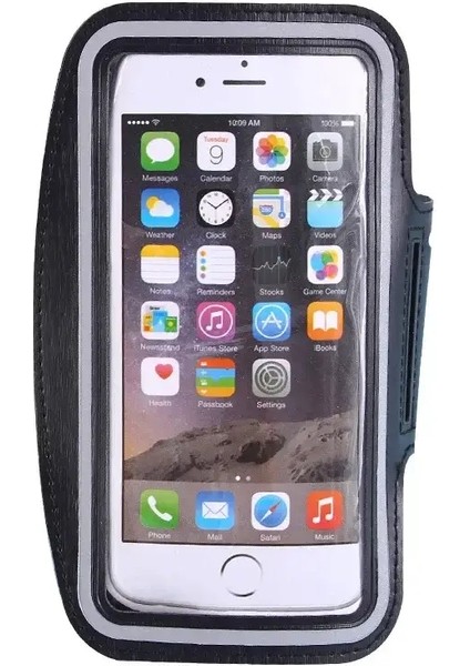 Outdoor Sports Smartphone Tutucu Salonu Döngüsü Çalıştıran Telefon Torbası Kol Kolu Band Cep Telefonu Kol Bandı Kılıfları Iphone Için Samsung Holdercolor: Swb Black (Yurt Dışından)