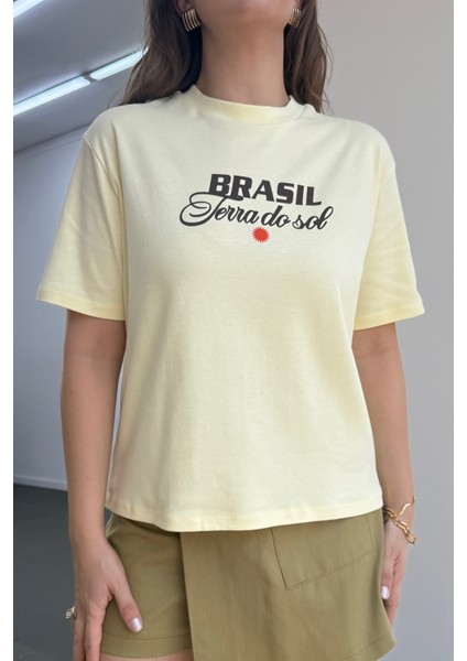 Brasil Rio %100 Pamuk Tshirt fiyatları