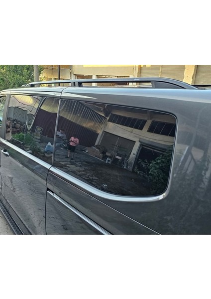 E - Transit Custom Elektirikli Kısa Şase 2025 2026 2027 Portbagaj Tavan Çıtası Siyah modelleri