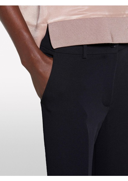 Sisley Streç Viskozlu Fransız Cepli Pantolon Kadın Siyah Pantolon - 325P4KVXLE02X indirimleri