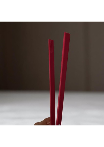 Isıya Dayanıklı Silikon Kevgir Kepçe Spatula Kaşık Maşa Seti (30-28-22-20 Cm) 8 Parça fırsatları