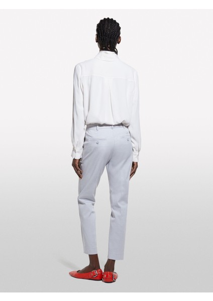 Sisley %100 Viskoz Arkası Uzun Over Fit Gömlek Kadın Bej Gömlek - 325P5IDTLQ08R fırsatları
