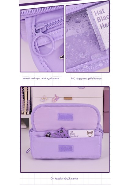 Kız Kalbi Büyük Kapasiteli Ilkokul Öğrencisi Yüksek Yüz Değeri Çok Fonksiyonlu Kalem Kutusu (Yurt Dışından) fiyatları