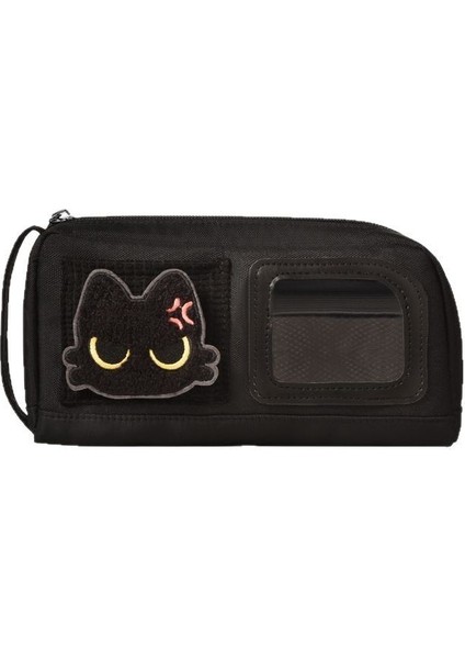 Kedi Velcro Büyük Kapasiteli Kalem Çantası (Yurt Dışından)