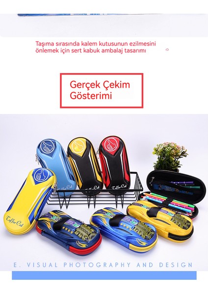 3D Araba Yaratıcı Çok Fonksiyonlu Depolama Kalem Kutusu (Yurt Dışından) fırsatları