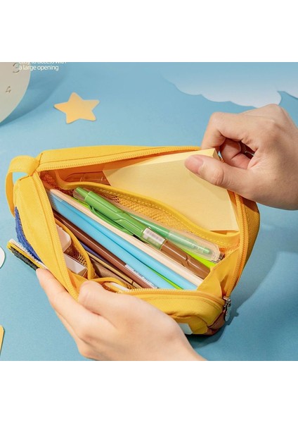 Kedi Velcro Büyük Kapasiteli Kalem Çantası (Yurt Dışından) fırsatları