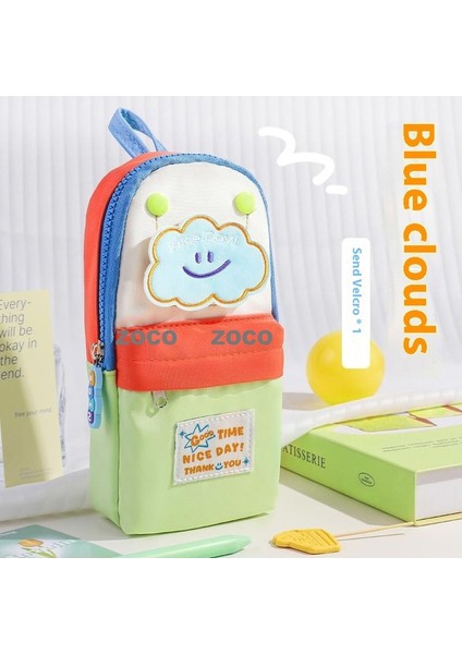 Yeni Basit Retro Tarzı Kırtasiye Çantası Ilkokul Öğrencileri Kırtasiye Çantası Dikey Kalem Çantası Kalem Kutusu (Yurt Dışından)