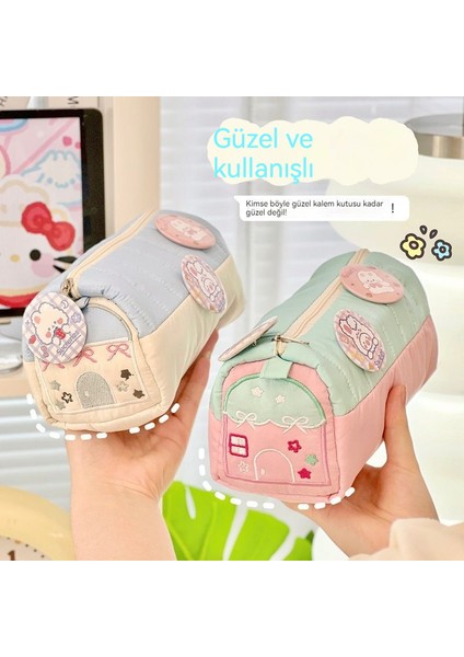 Küçük Ev Tasarımı Sevimli Küçük Taze Kırtasiye Kutusu (Yurt Dışından) fiyatları