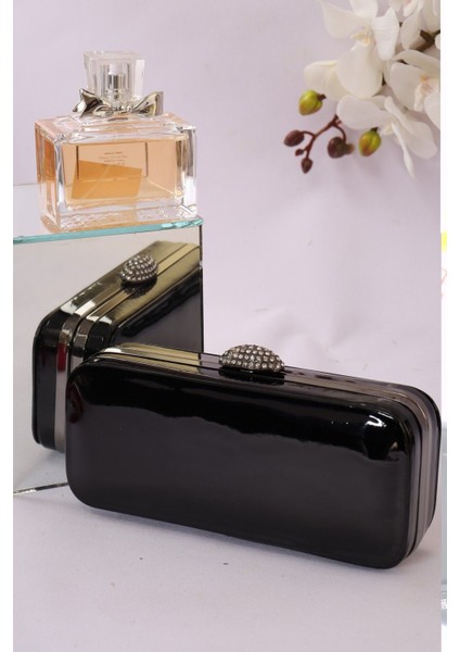 148 Rugan Badem Taşlı Abiye Çanta | Taşlı ve Şık Gece Çantası