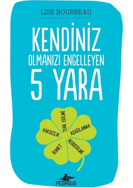 – Lise Bourbeau 'Kendiniz Olmanızı Engelleyen 5 Yara' Türkçe Kişisel Gelişim Kitabı, Ciltsiz, 248 Sayfa