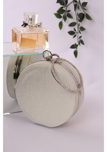 155 Çizgili Çupra Bilezik Abiye Çanta | Farklı Desenli Gece Çantası