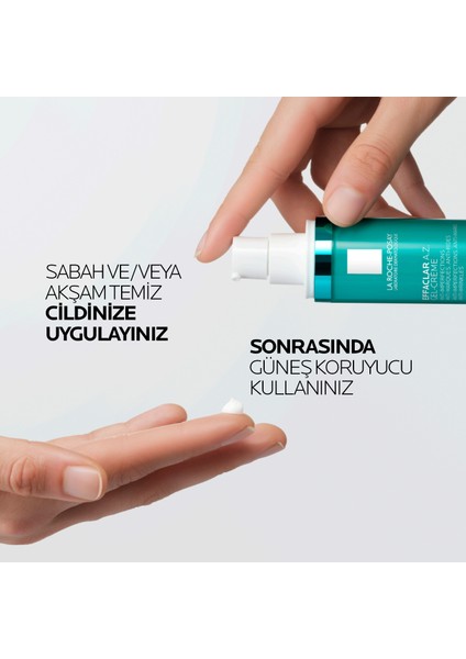 Effaclar A.Z. %10 Azelaik Asit İçeren Sivilce & Sivilce İzi & Kırışıklık Karşıtı Jel Krem 40ml indirimleri