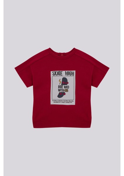 Bg Store Erkek Bebek Kırmızı Tshirt