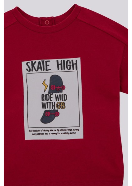 Bg Store Erkek Bebek Kırmızı Tshirt modelleri