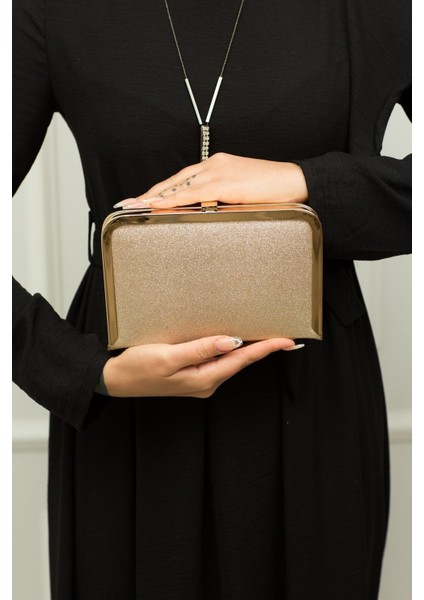 121 Kum Sim Küçük Kitap Abiye Çanta | Işıltılı Küçük Kitap Modeli