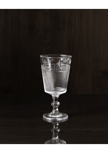Abeille 4'lü Şarap Kadehi Seti - 300 ml - Şeffaf