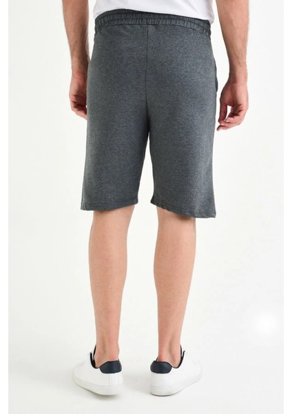 Erkek Antrasit Beli Lastikli Cepli Şort & Bermuda AS-200 fiyatları