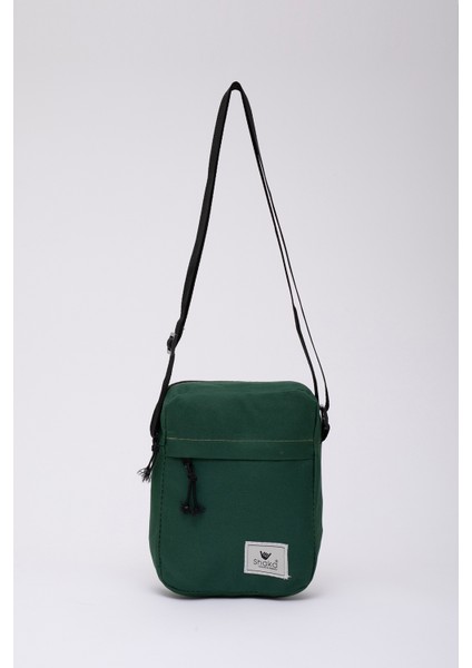 Petrolyeşil U12 Imperteks Kumaş, Fermuarlı 2 Bölmeli ,ayarlanabilir Askılı, Kol ve Omuz Çantası