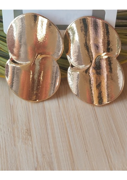 Gold Lüks Figürlü Gösterişli Küpe fiyatları