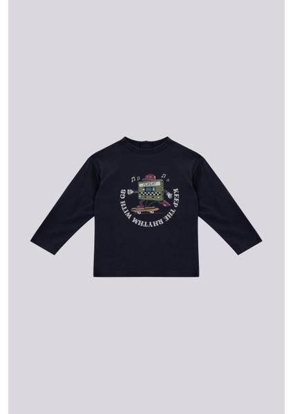 Bg Store Erkek Bebek Antrasit Tshirt