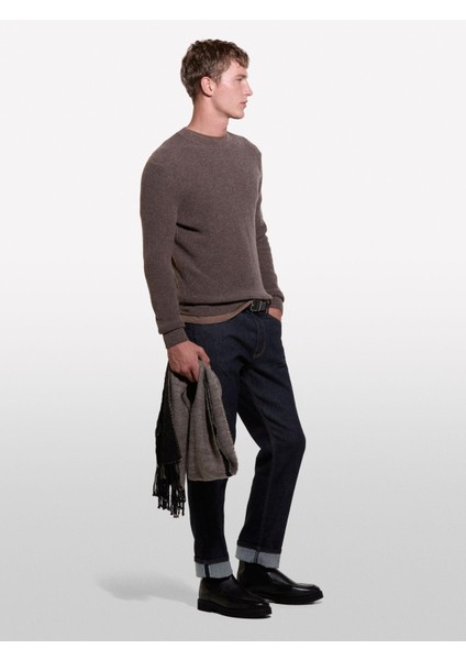 Sisley Yün Karışımlı Bisiklet Yaka Kazak Erkek 645 Kazak - 324A1044S100X indirimleri