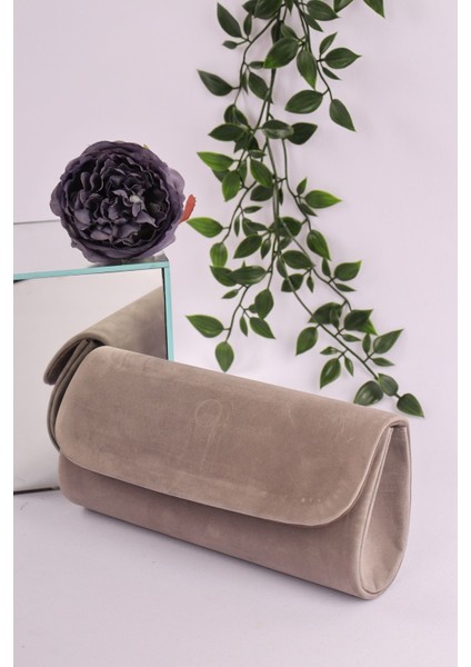 Weembag Süet Minik Uzun Capri Kadın Çanta