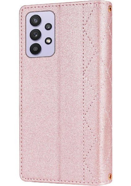 Moda Cüzdan Kılıf Samsung Galaxy Için A52S 5g Fermuarlı Cebi Bilek Kayışı (Yurt Dışından) fiyatları