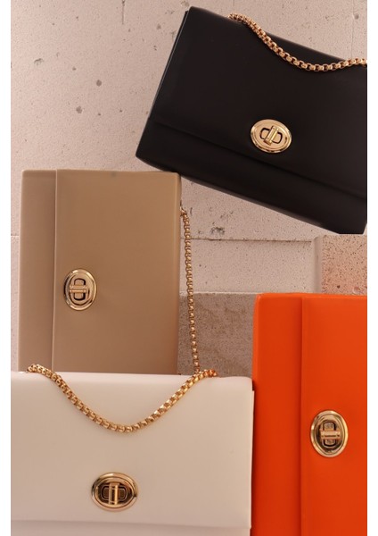 414 Mat Zincir Askılı Kilitli Portföy Çanta modelleri