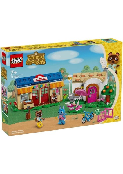 77050 LEGO Animal Crossing Nooks Cranny ve Rosienin Evi 535 Parça +7 Yaş indirimleri
