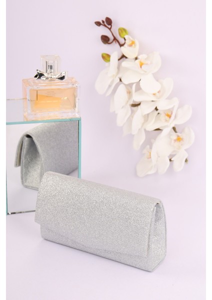 201 Kum Sim Minik Zarf Abiye Çanta | Işıltılı Minik Gece Çantası