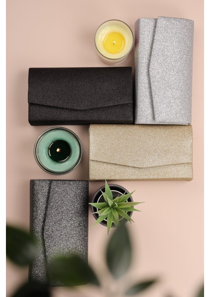 201 Kum Sim Minik Zarf Abiye Çanta | Işıltılı Minik Gece Çantası modelleri