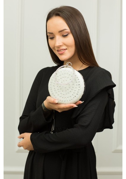 167 Sıvama Taşlı Bilezik Abiye Çanta | Gösterişli Abiye Çanta modelleri