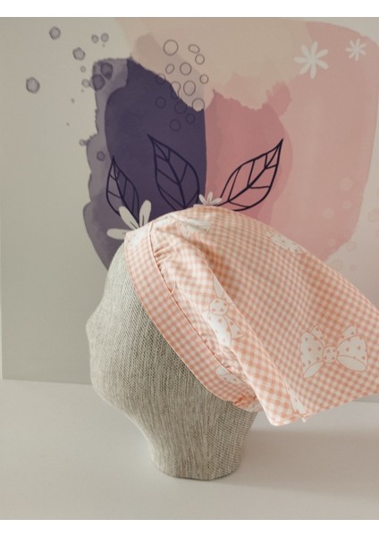 Desenli Eşarp Bandana - Yavru Ağzı - Organik & El Yapımı fiyatları