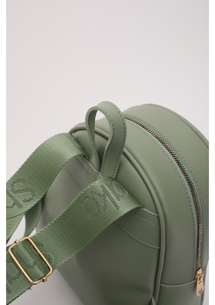 Mint Yeşili Shk200 Deri 2 Bölmeli Fermuarlı Yazılı Kolon Askılı Sırt Çantası U:26 E:22 G:9 Cm indirimleri
