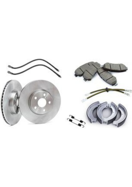 Metrix Fren Balata Takımı Ön Toyota Avensıs 1997-2003 Oem Kodu - 04465-05090MTX-93598A