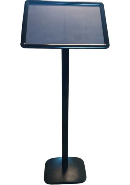 A3 Siyah Renk Ayaklı Alüminyum Yönlendirme Menü Panosu Yönlendirme 30X42X110CM fırsatları