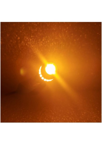 ( 2 x Adet ) 1 Takım Professıonal T10 LED Dipsiz Ampul 18+1 Amber 750LM 3030 Smd Lens Rohs LED fırsatları