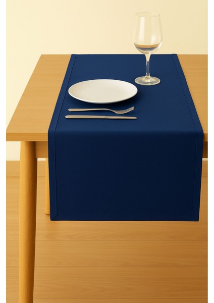 Kadife Dokulu Dikdörtgen Runner, Şık ve Zarif Mavi Tasarım modelleri