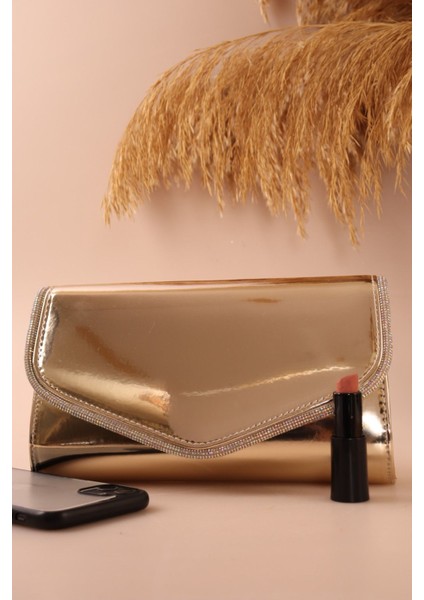 118 Ayna Şeritli Zarif Mektup Abiye Çanta fiyatları