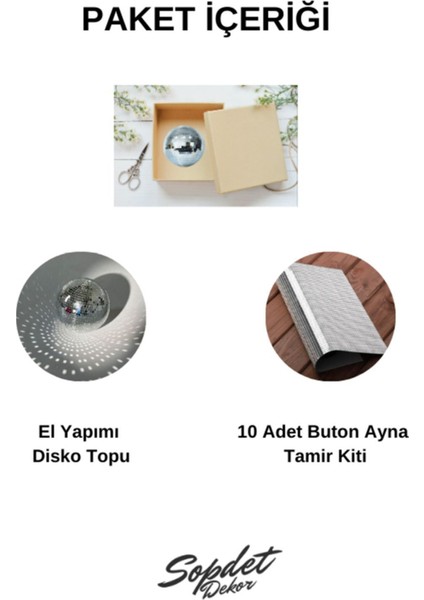 20 cm Disko Topu, Yüksek Kalite, Ev ve Etkinlik Dekorasyonu Için Mükemmel Seçim modelleri