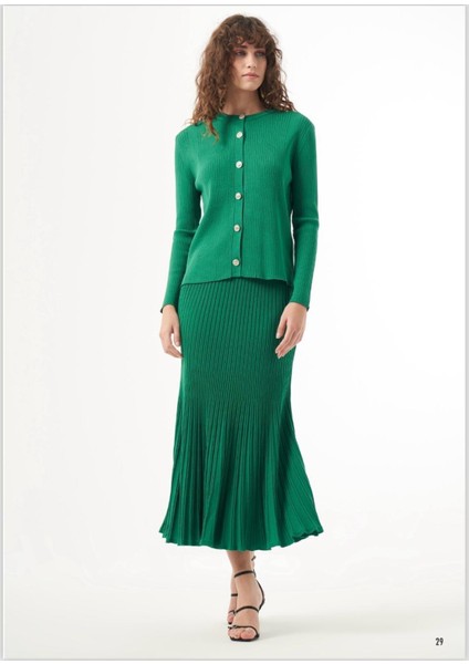 1301 Nuss Takım Etek-Bluz