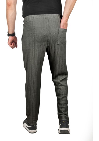 Rahat Kesim Örme Kumaş Beli Lastikli Ince Spor Pantolon 2502216 indirimleri