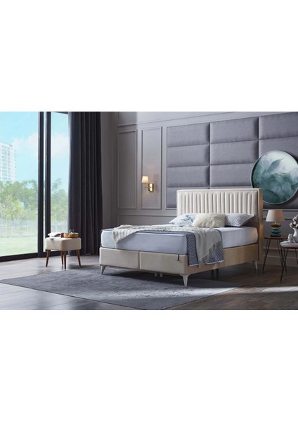 Blln 90 Lık Petra Başlık / Vıka Krem