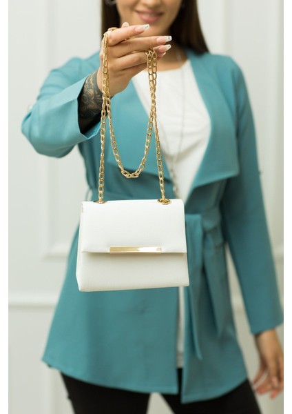 Weembag Mat Zincir Askılı Roma Kadın Çanta