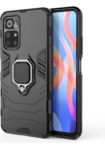 Halka Araba Montaj Kickstand Durumda Xiaomi Redmi Için Not 11T 5g Askeri Sınıf (Yurt Dışından) modelleri