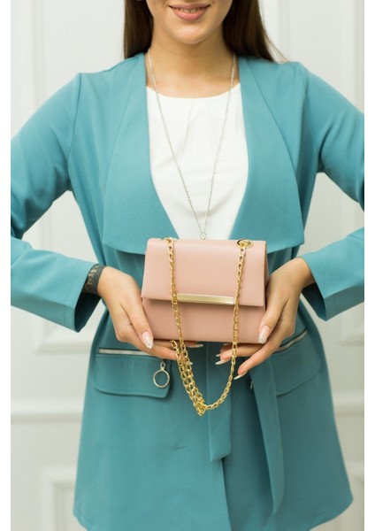Weembag Mat Zincir Askılı Roma Kadın Çanta