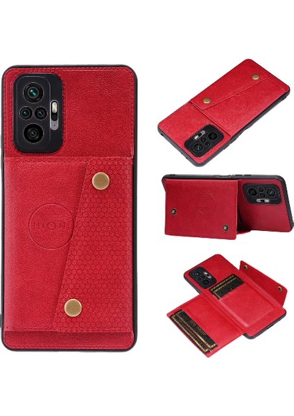 Cüzdan Durumda Xiaomi Redmi Not 10 Pro 4g Cüzdan Kılıf Buit Demir Kart (Yurt Dışından) modelleri