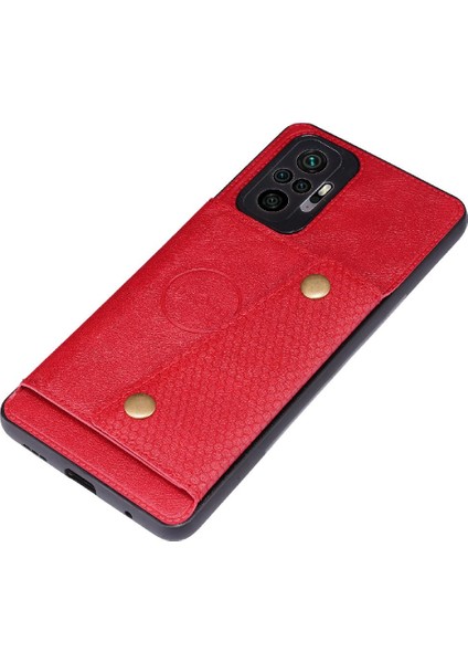 Cüzdan Durumda Xiaomi Redmi Not 10 Pro 4g Cüzdan Kılıf Buit Demir Kart (Yurt Dışından) fırsatları